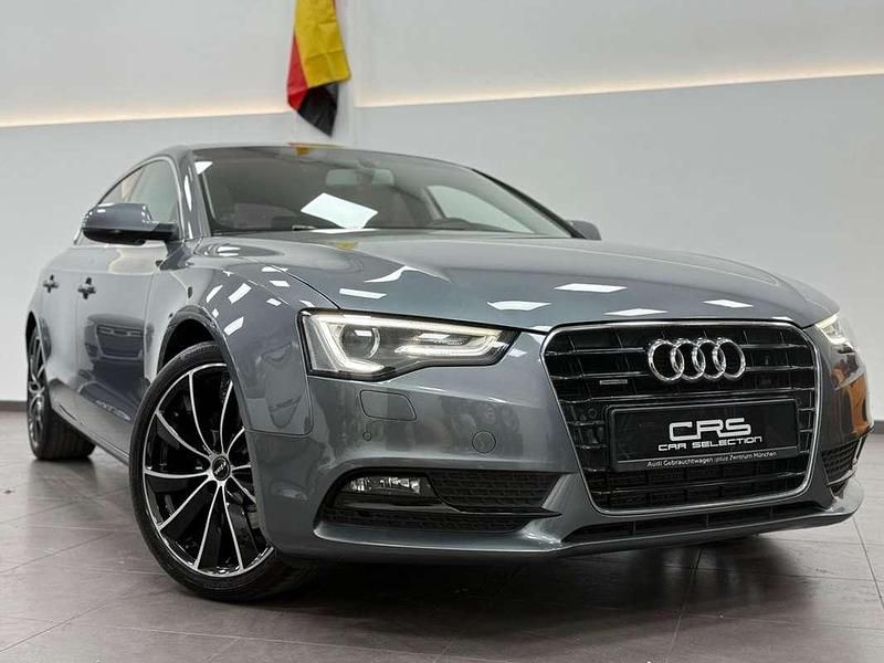 Gris / plata Usado 2013 Audi A5 Sportback Berlina | 16.900 € (Buen precio) - Imagen 1/4