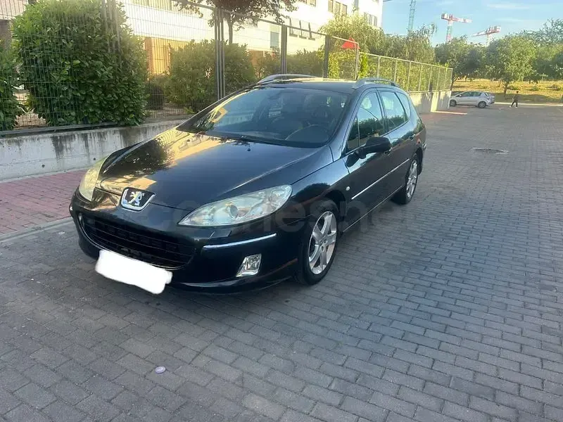 Usado Peugeot 407 Sport 136 CV (100 kW) 2007 Negro Familiar