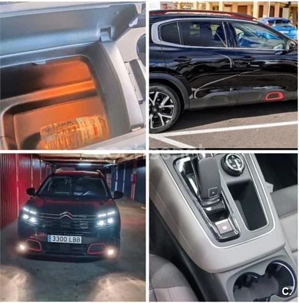 Usado Citroën C5 Aircross Shine 131 CV (96 kW) 2019 Negro SUV