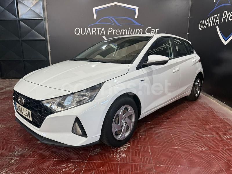 Blanco Usado 2021 Hyundai i20 Berlina | 7999 € - Imagen 1/4
