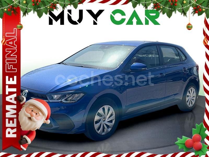 Azul Usado 2022 VW Polo Berlina | 14.990 € (Buen precio) - Imagen 1/4
