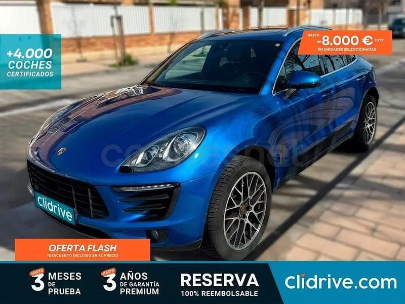Usado Porsche Macan S 258 CV (189 kW) 2015 Azul SUV