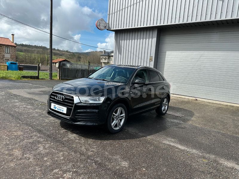 Negro Usado 2016 Audi Q3 Sport SUV | 19.999 € - Imagen 1/4