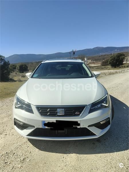 Usado Seat Leon ST FR 180 CV (132 kW) 2018 Blanco Familiar