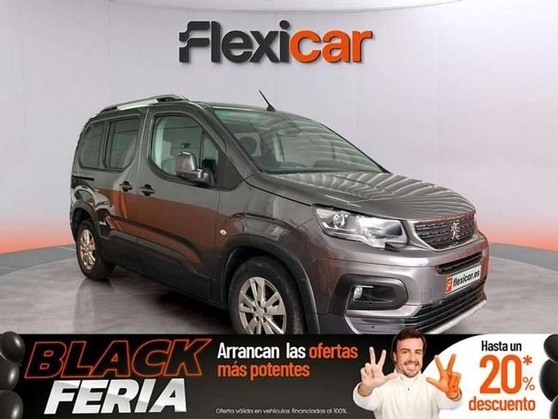 Gris Usado 2019 Peugeot Rifter Active Monovolumen | 14.490 € (Buen precio) - Imagen 1/4
