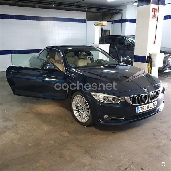 Usado BMW 420 Luxury Line 190 CV (139 kW) 2016 Azul Descapotable