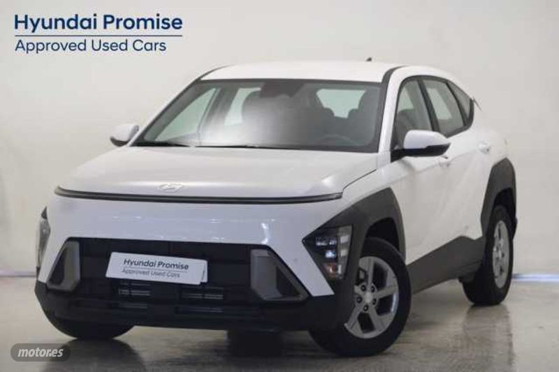 Atlas white Usado 2024 Hyundai Kona SUV | 25.500 € (Caro) - Imagen 1/4