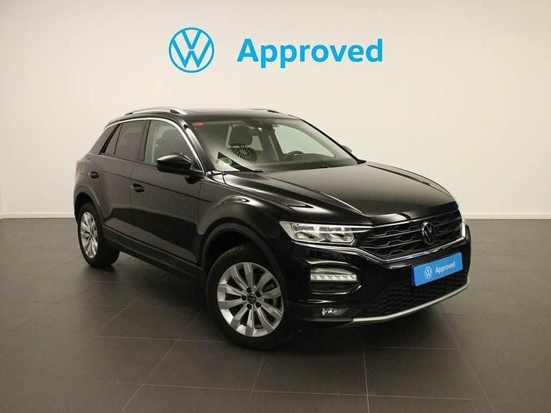 Negro Usado 2021 VW T-Roc Advance SUV | 23.500 € (Precio justo) - Imagen 1/4