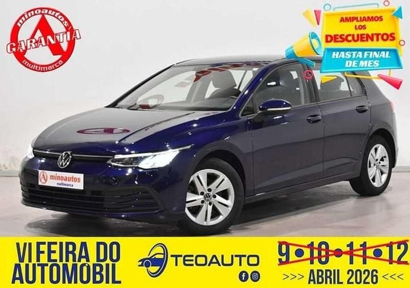 Usado VW Golf VIII Life 151 HP (111 kW) 2020 Azul Citadino