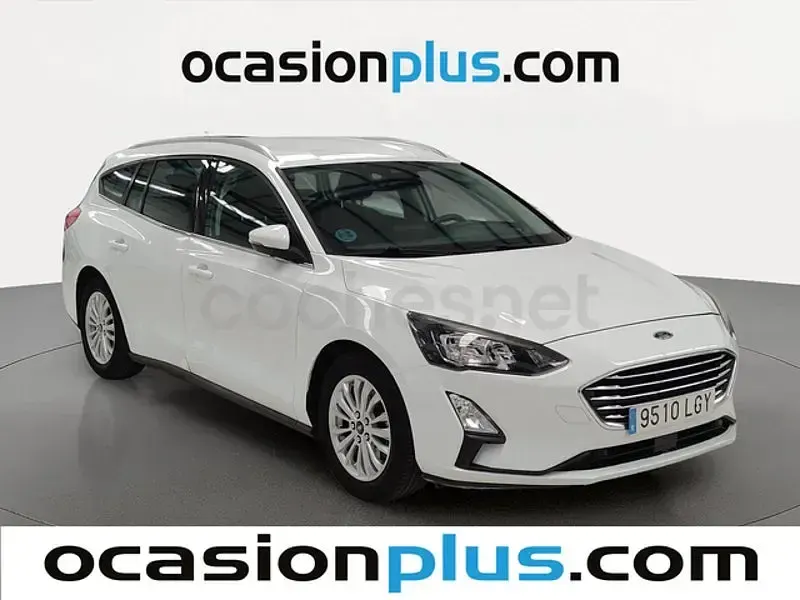 Usado Ford Focus Titanium 120 CV (88 kW) 2020 Blanco Familiar