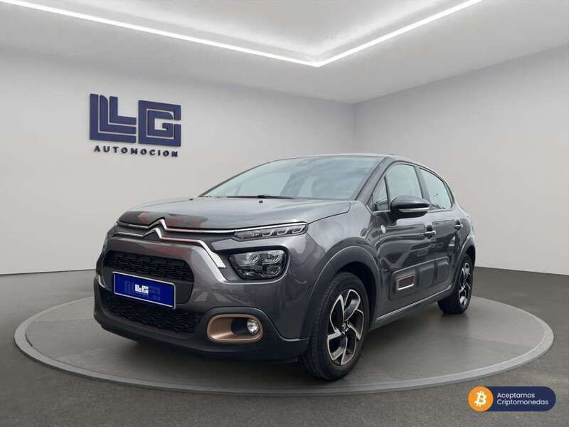 Gris Usado 2023 Citroën C3 PureTech Utilitario | 11.990 € (Precio justo) - Imagen 1/4