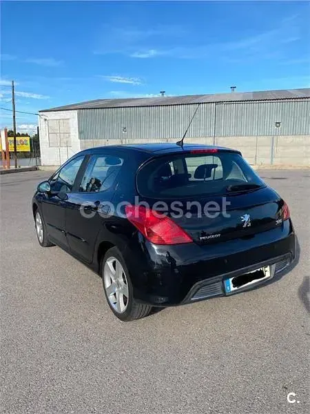 Usado Peugeot 308 Sport 110 CV (80 kW) 2009 Negro Berlina
