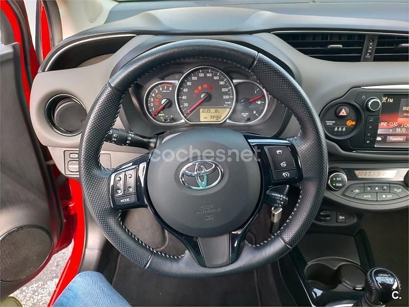 Brugt Toyota Yaris 99 HK (72 kW) 2016 Rød Sedan