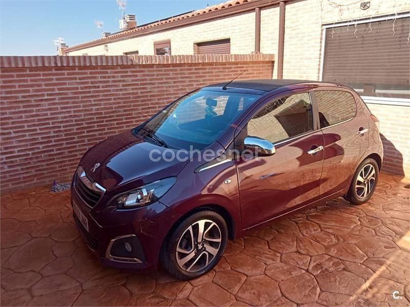 Violeta / lila Usado 2016 Peugeot 108 Allure Utilitario | 5450 € (Buen precio) - Imagen 1/4