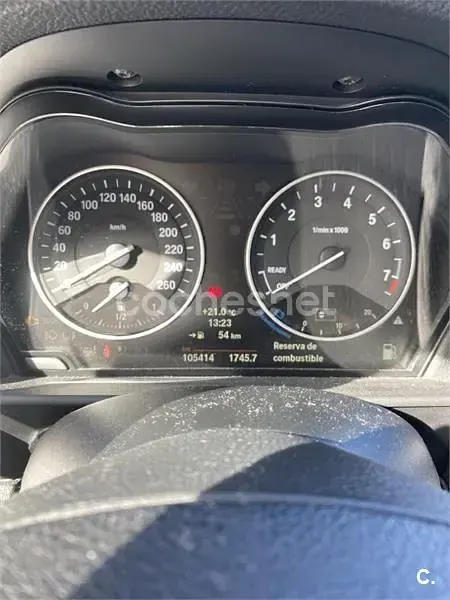 Usado BMW 116 Sport Line 136 CV (100 kW) 2011 Gris / plata Utilitario