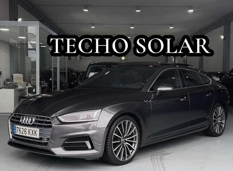 Gris Usado 2019 Audi A5 Sportback Sport Utilitario | 29.400 € (Precio justo) - Imagen 1/4