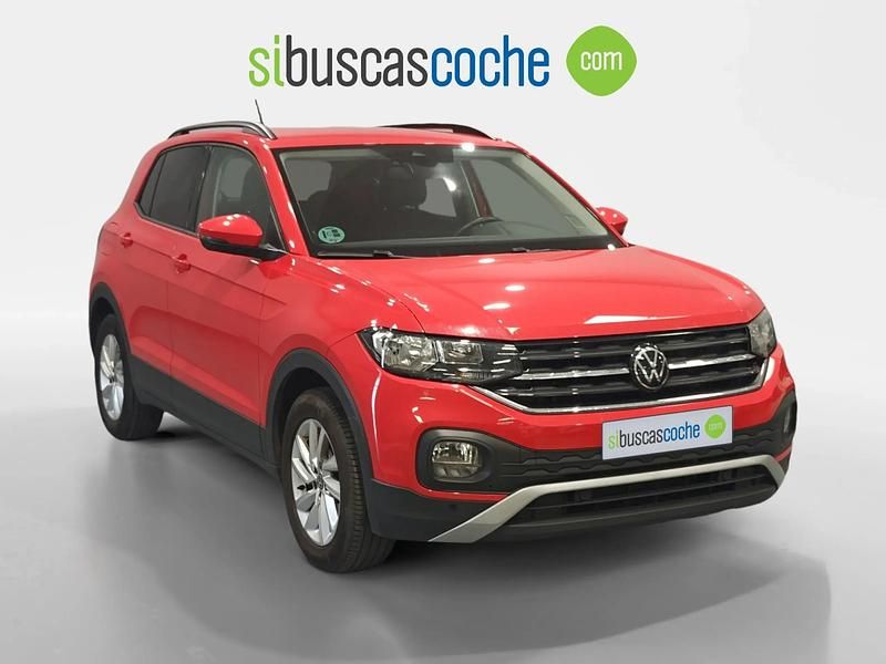 Usado VW T-Cross Advance 110 CV (80 kW) 2021 Rojo SUV
