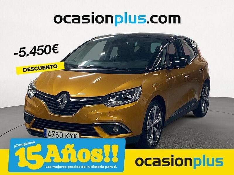 Naranja Usado 2019 Renault Scénic IV Zen Monovolumen | 16.390 € (Precio justo) - Imagen 1/4