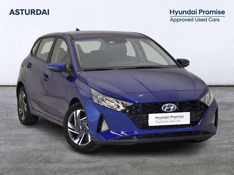 Usado Hyundai i20 84 CV (61 kW) 2024 Azul Utilitario