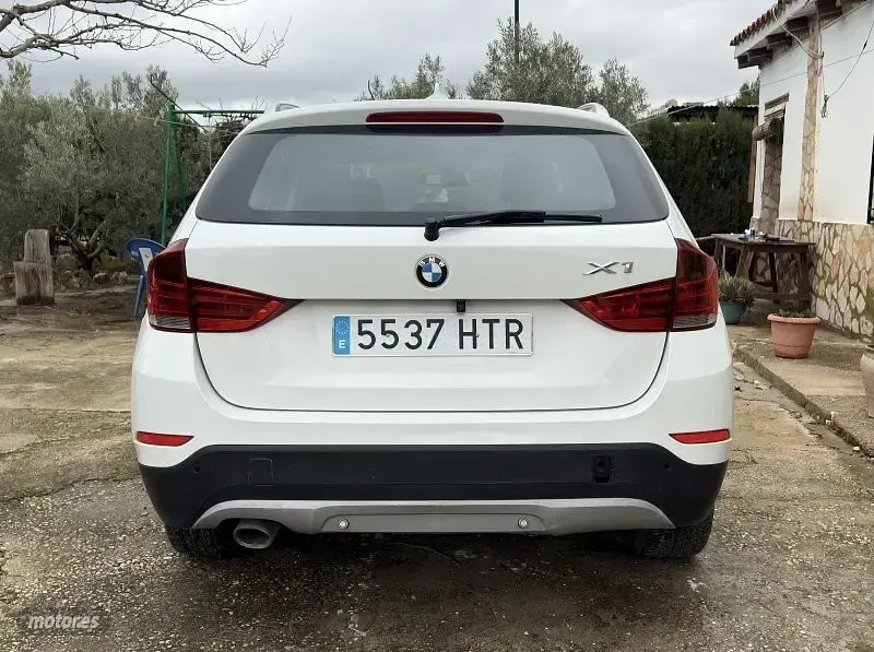 Usado BMW X1 143 CV (105 kW) 2014 Blanco SUV