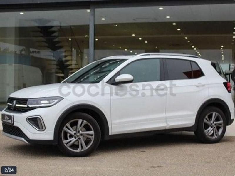 Blanco Usado 2024 VW T-Cross R-line SUV | 23.900 € (Precio justo) - Imagen 1/4