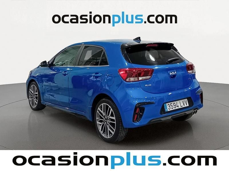 Usado Kia Rio GT-Line 84 CV (61 kW) 2022 Azul Utilitario