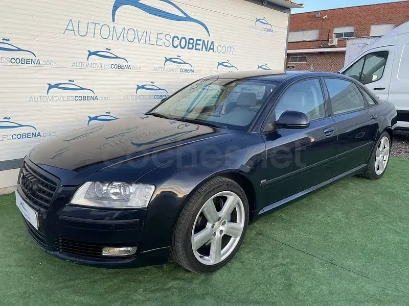 Usado Audi A8 350 CV (257 kW) 2008 Azul Berlina