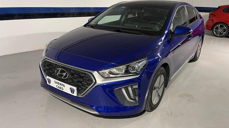 Usado Hyundai Ioniq 141 CV (103 kW) 2021 Azul Utilitario