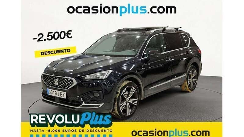 Negro Usado 2019 Seat Tarraco 4Drive SUV | 25.000 € (Super precio) - Imagen 1/4