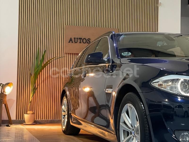 Azul Usado 2012 BMW 520 Familiar | 10.800 € (Precio justo) - Imagen 1/4