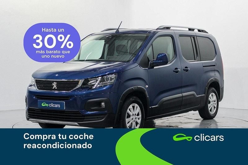 Azul Usado 2019 Peugeot Rifter Allure Monovolumen | 16.990 € (Precio justo) - Imagen 1/4