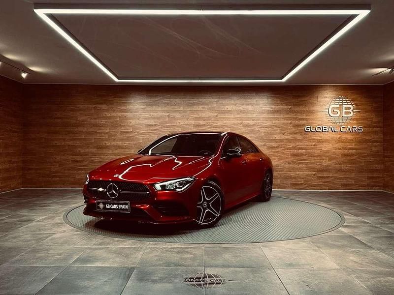 Rojo Usado 2023 Mercedes CLA180 Berlina | 34.400 € (Precio justo) - Imagen 1/4