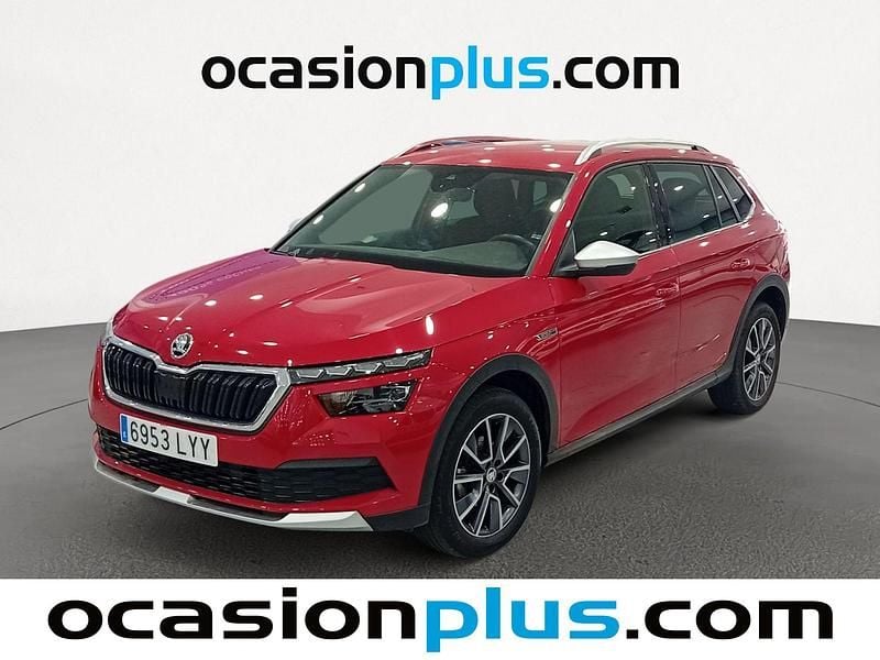 Rojo Usado 2022 Skoda Kamiq SUV | 18.173 € (Buen precio) - Imagen 1/4