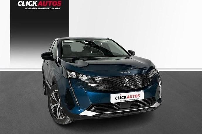 Usado Peugeot 3008 Allure 130 CV (95 kW) 2022 Azul SUV