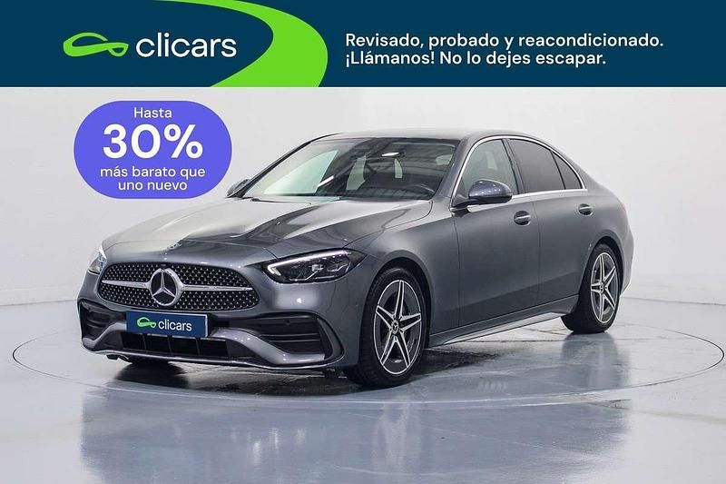 Usado Mercedes C200 204 CV (150 kW) 2022 Gris Berlina