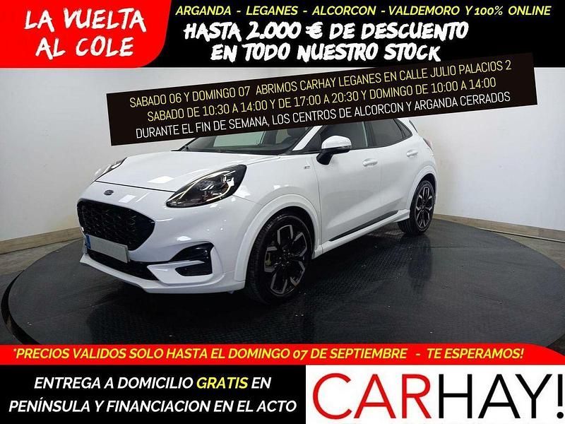 Blanco Usado 2023 Ford Puma ST-Line X SUV | 16.790 € (Precio justo) - Imagen 1/4
