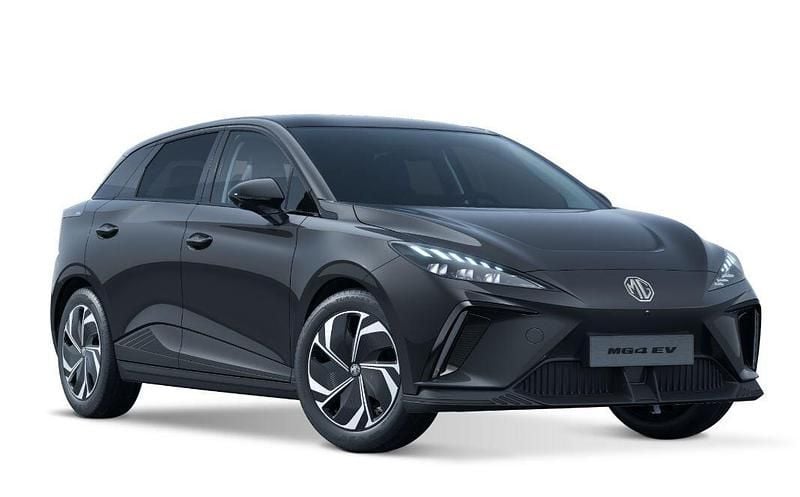 Uusi MG MG4 EV Luxury 150 kW (204 HP) 2026 Musta Viistoperä
