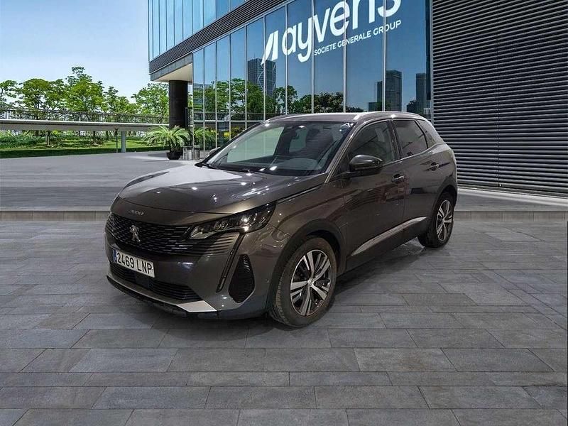 Gris Usado 2021 Peugeot 3008 Allure Monovolumen | 18.500 € (Precio justo) - Imagen 1/4