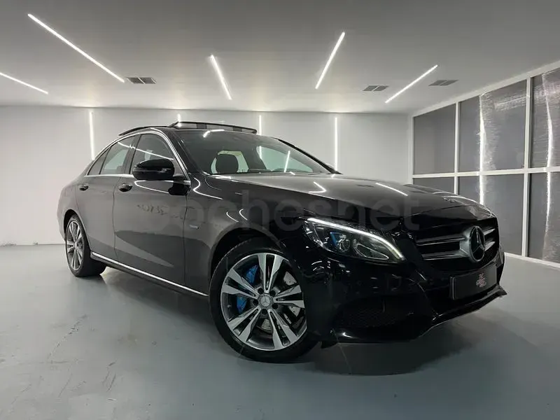 Usado Mercedes C350e Exclusive 279 CV (205 kW) 2016 Negro Berlina