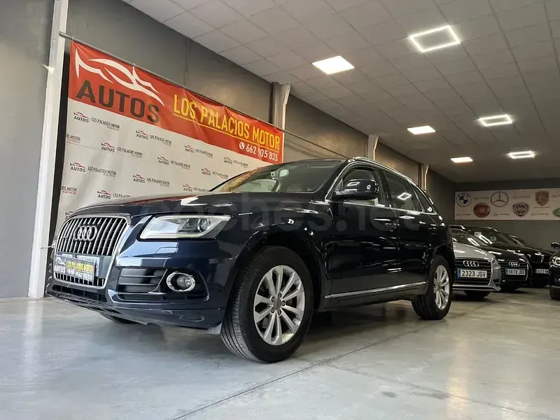 Usado Audi Q5 190 CV (139 kW) 2015 Azul SUV