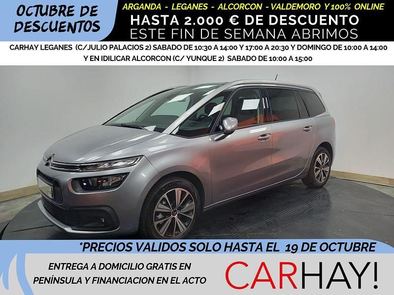 Gris Usado 2019 Citroën Grand C4 Picasso Business Class Monovolumen | 13.990 € (Precio justo) - Imagen 1/4
