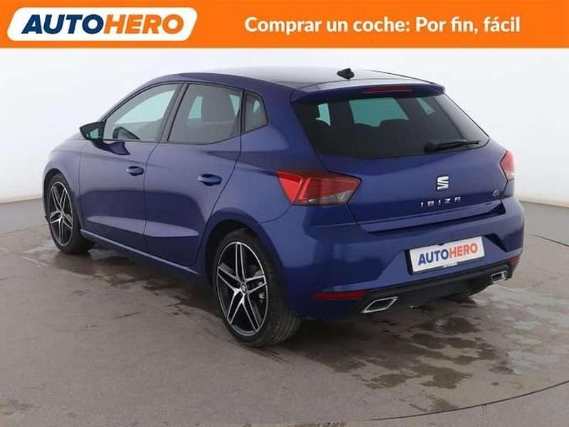 Usado Seat Ibiza FR 116 CV (85 kW) 2020 Azul Utilitario