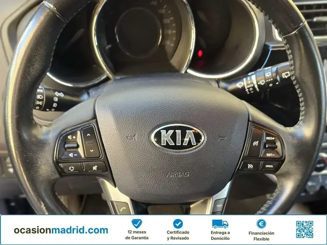 Usado Kia Rio 84 CV (61 kW) 2016 Blanco Utilitario