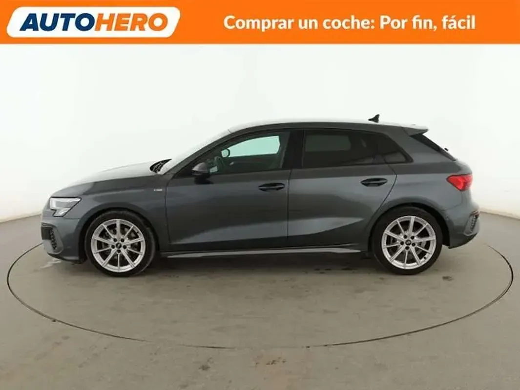 Usado Audi A3 S-Line 150 CV (110 kW) 2021 Gris Berlina