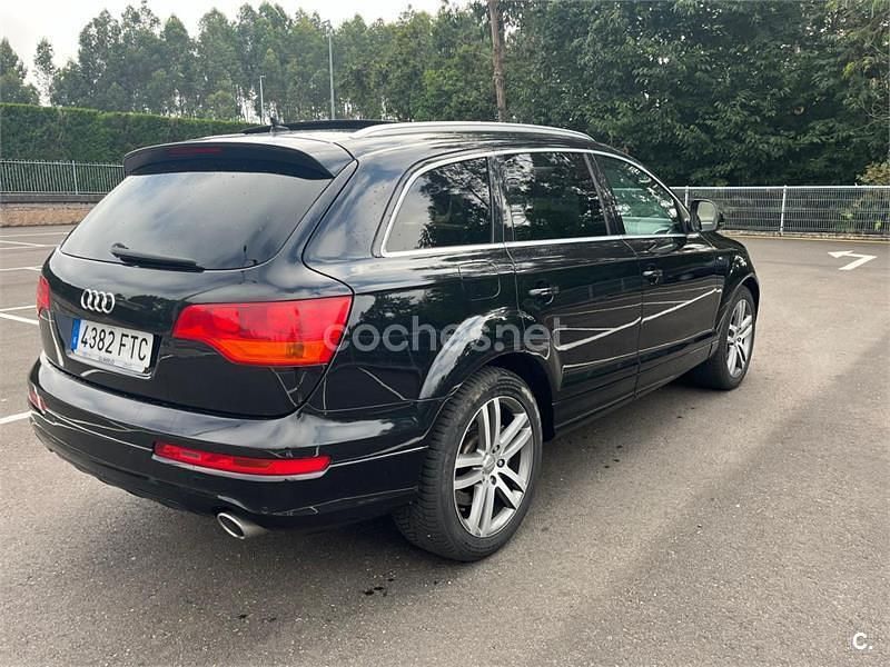 Usado Audi Q7 S-Line 326 CV (239 kW) 2007 Negro SUV