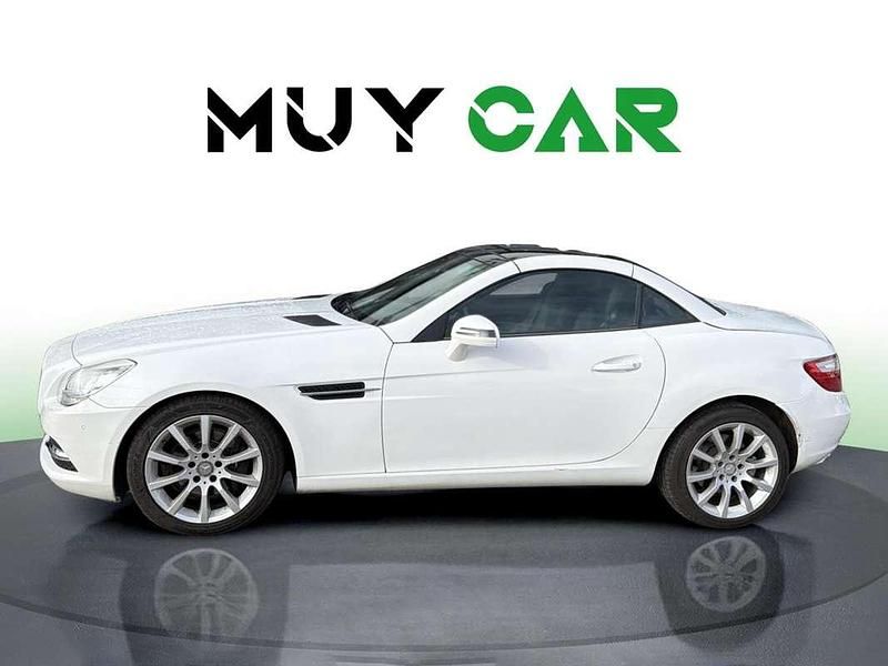 Usado Mercedes SLK250 204 CV (150 kW) 2015 Blanco Descapotable