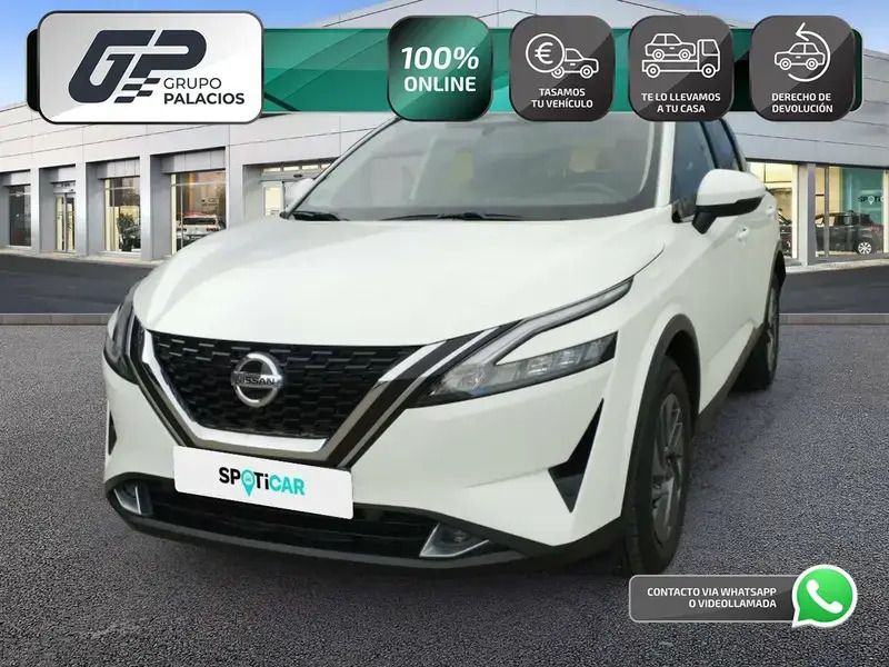 Blanco Usado 2021 Nissan Qashqai Acenta SUV | 19.970 € (Super precio) - Imagen 1/1