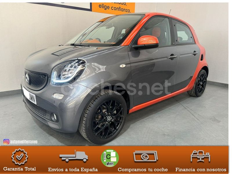 Usado Smart ForFour Passion 71 CV (52 kW) 2016 Naranja Utilitario