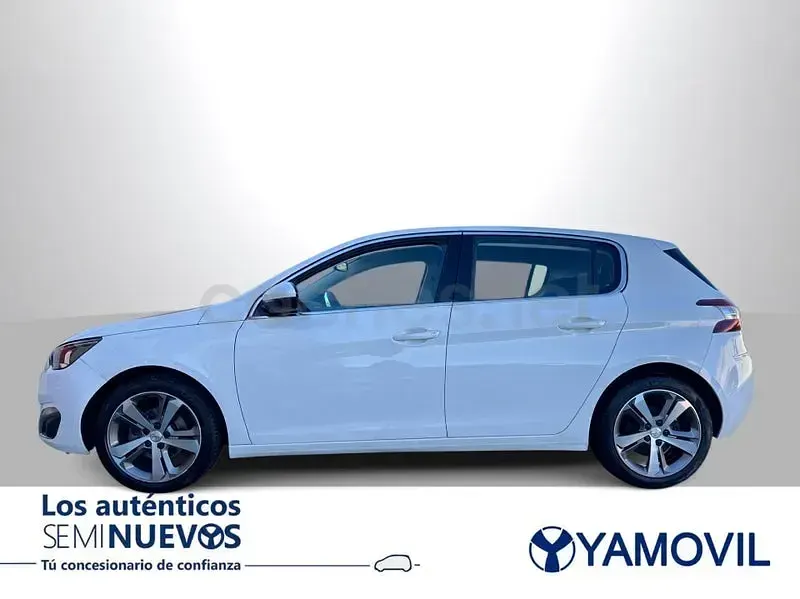 Usado Peugeot 308 Allure 131 CV (96 kW) 2016 Blanco Utilitario