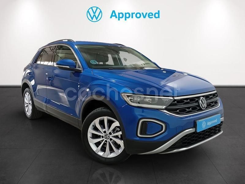 Azul Usado 2021 VW T-Roc Advance SUV | 19.500 € (Precio justo) - Imagen 1/4